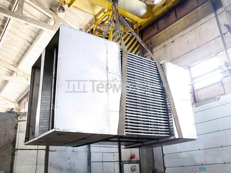 Высокотемпературный двухсекционный рекуператор для крупнейшего металлургического холдинга РФ